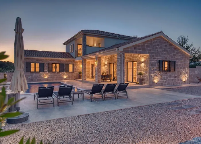 Vila Luxury Oliva Oliana Heated Pool 32m2 Vrsi